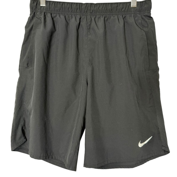 Nike Dri-FIT Men’s Running Shorts | Est. Size M | Black 3-Pocket Reflective Logo - Picture 1 of 5